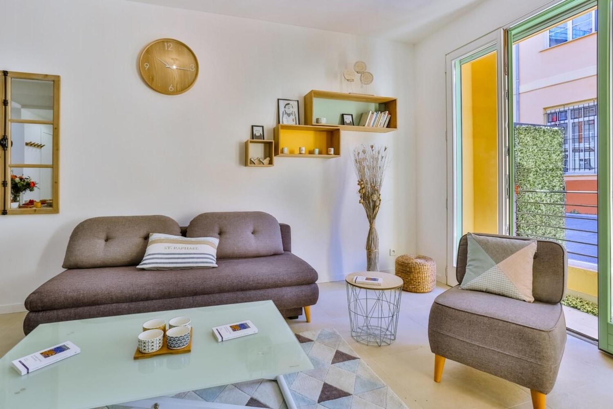 France 82 Tp -1 Min From The Sea - Terrace - Parking Nice Exterior foto
